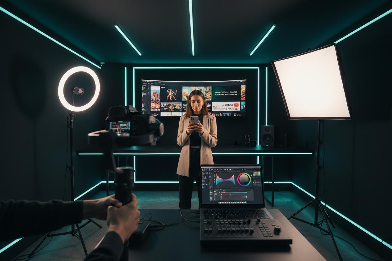 Produzione asset multimediali 4K per social media - FX Studio San Miniato
