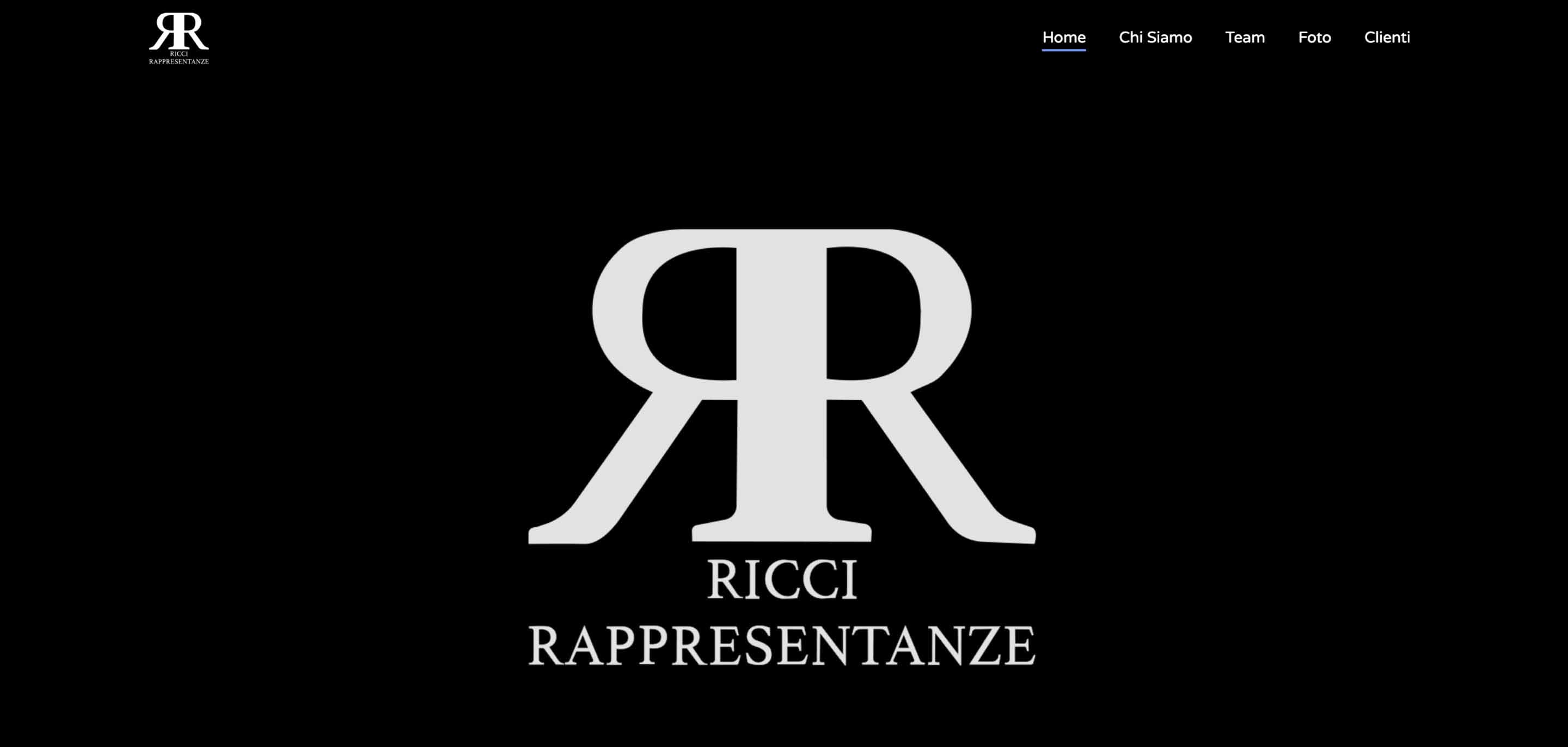 Realizzazione sito web Ricci Rappresentanze San Miniato