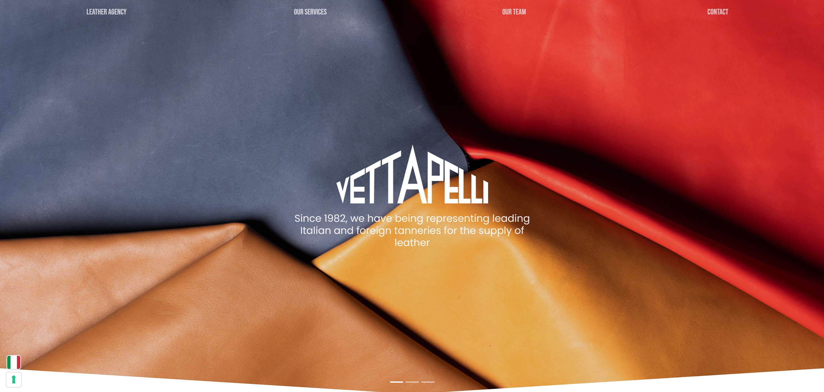 Sito web aziendale Vettapelli Toscana